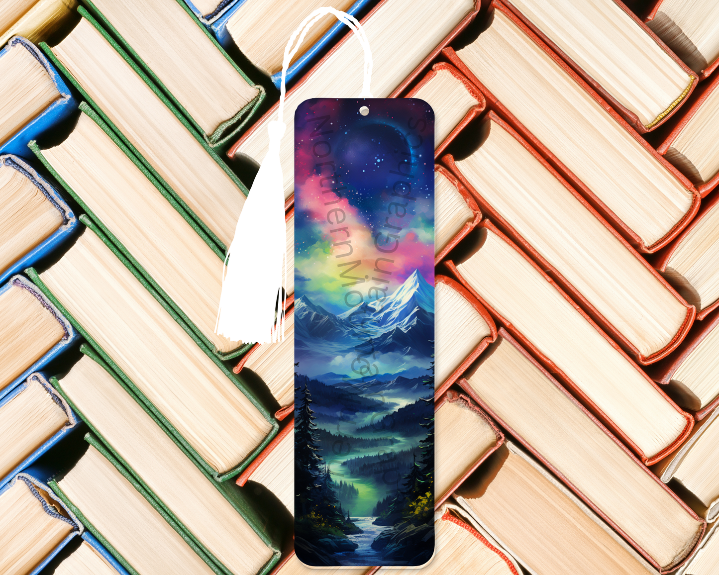 Celestial Mountain Valley Bookmark