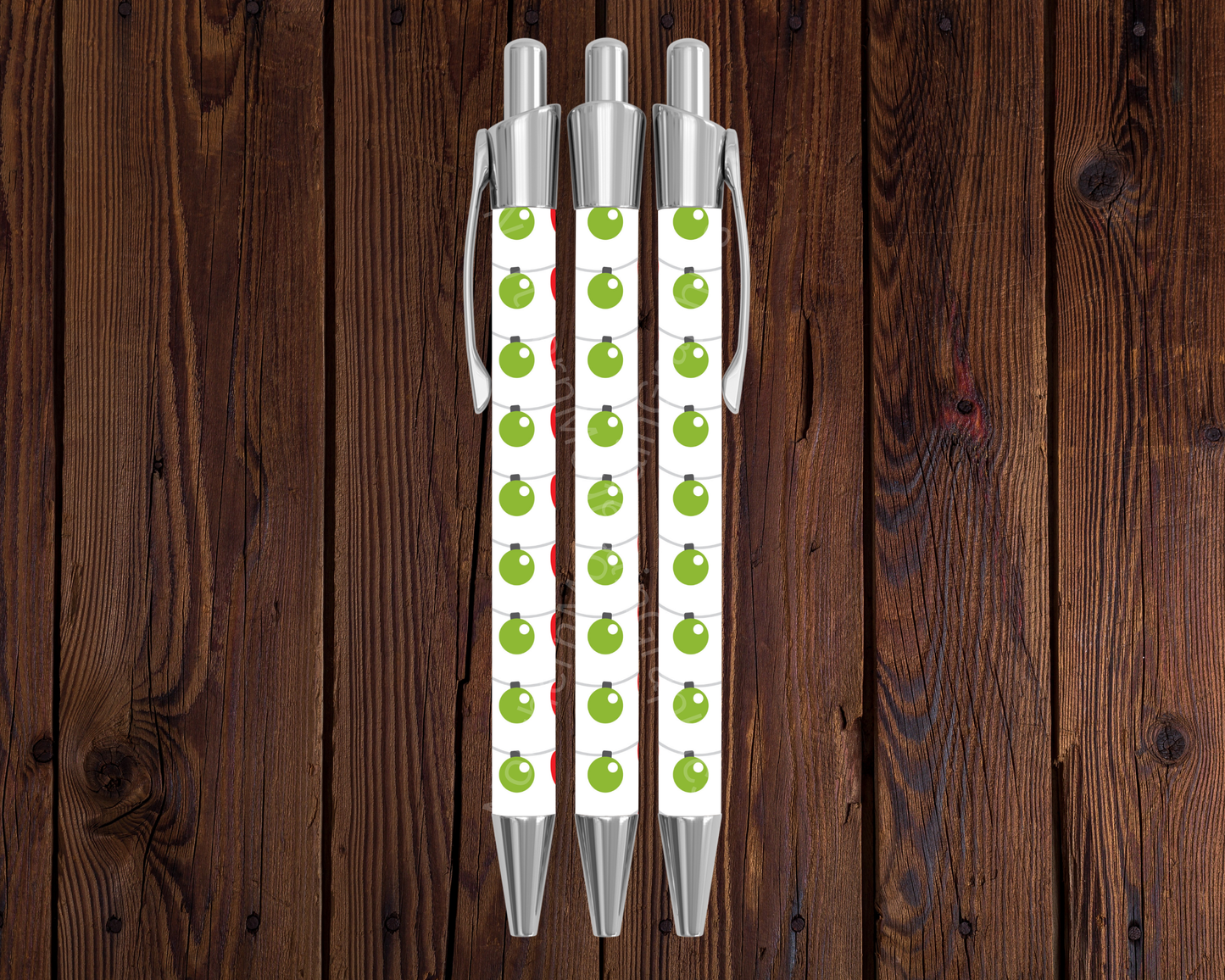 Cheerful Holiday Lights Christmas Pen