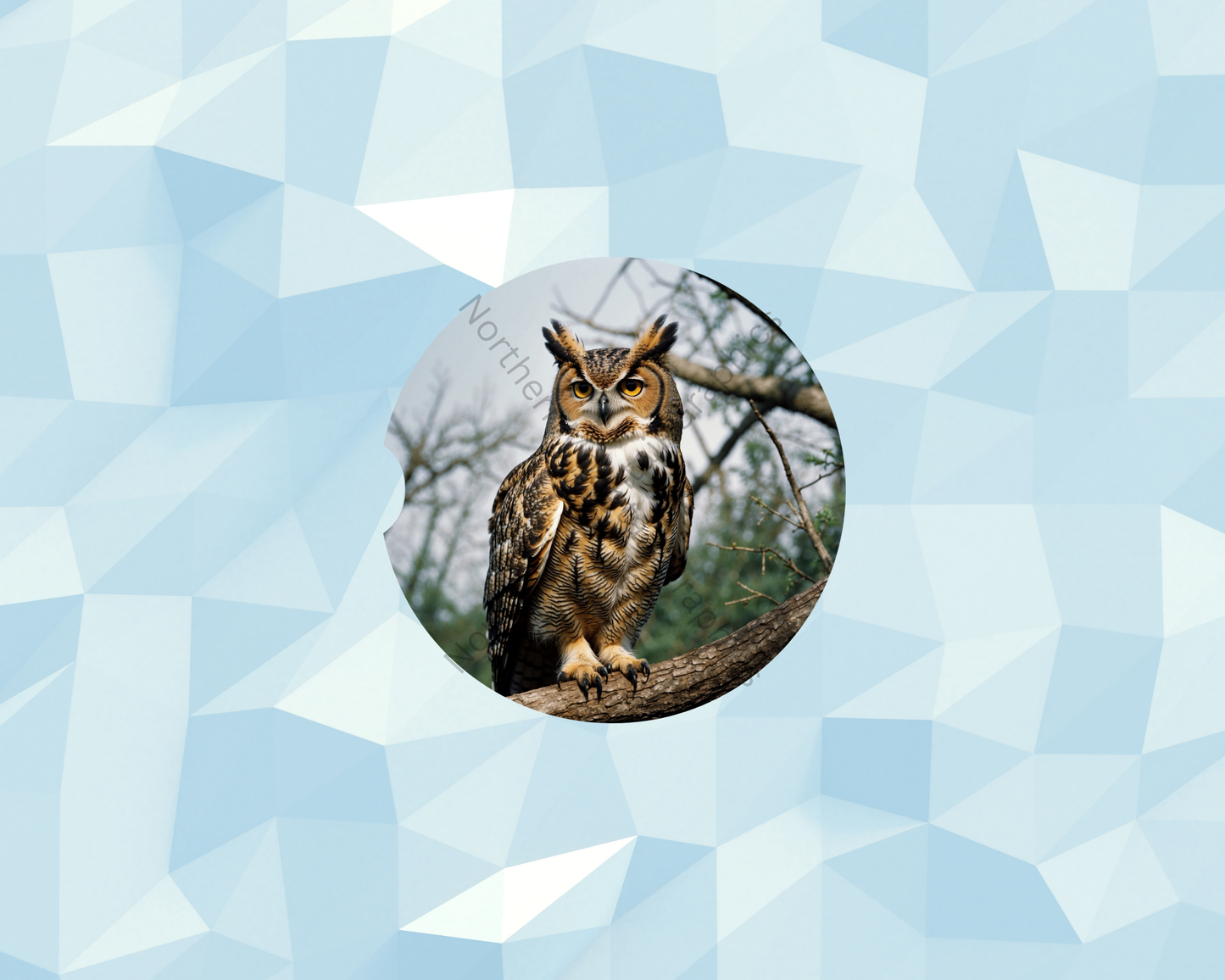 Regal Branch Owl Car Coaster