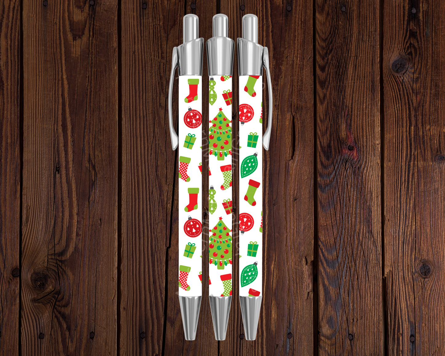 Whimsical Christmas Icons Christmas Pen