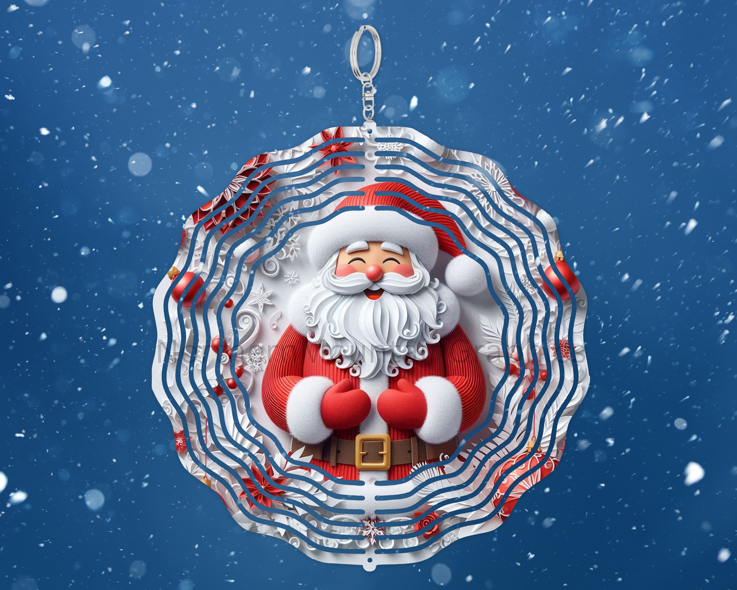 Santa Claus Wind Spinner