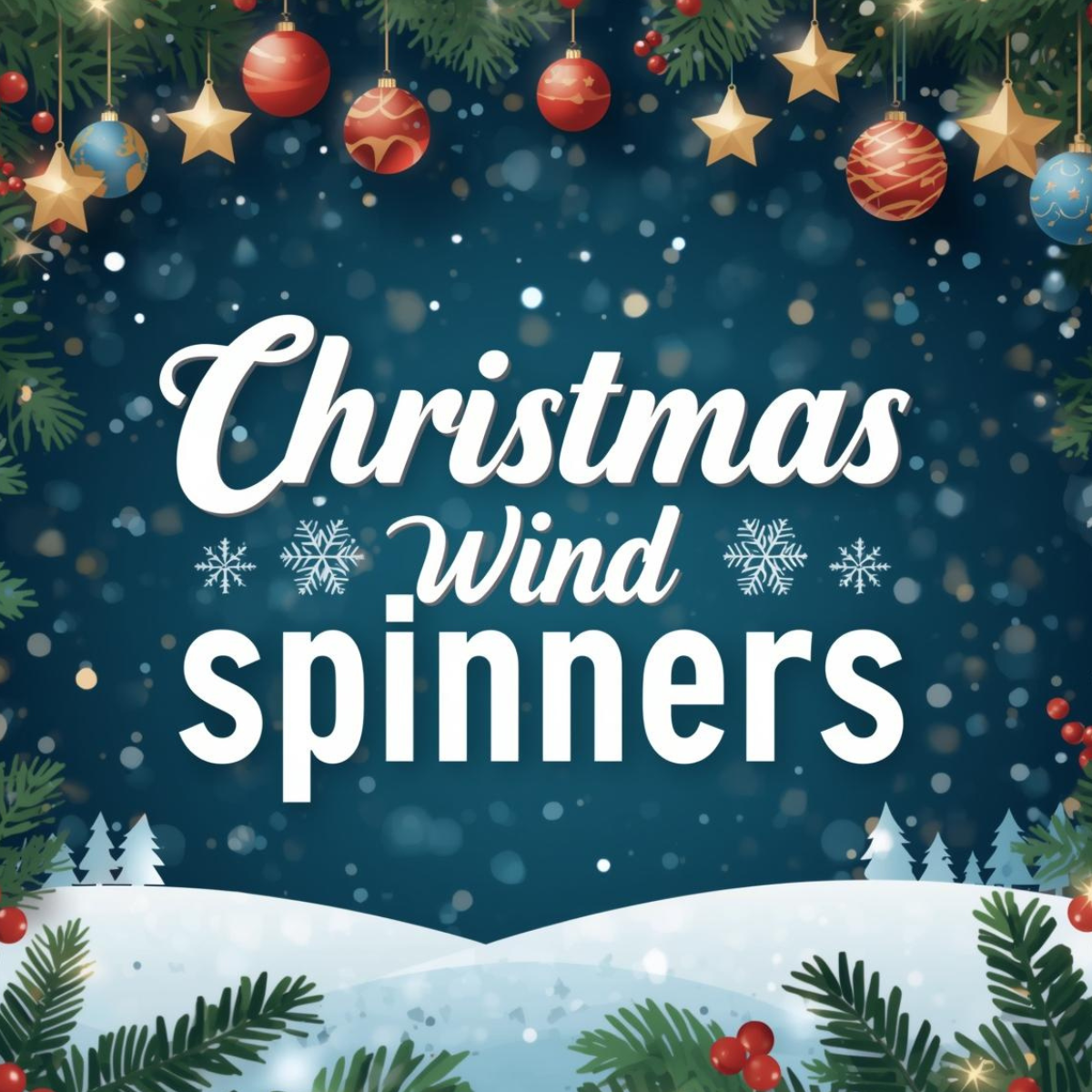 Christmas Wind Spinners