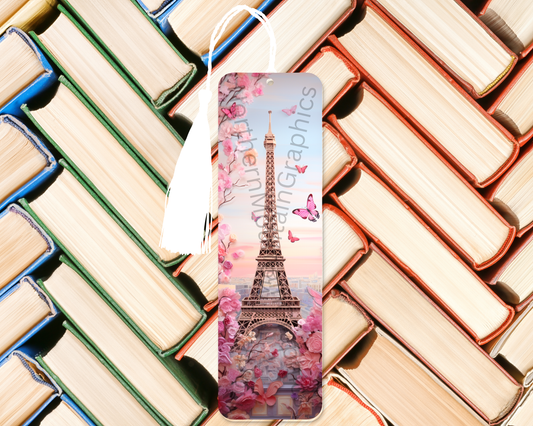 Paris in Pink Bookmark