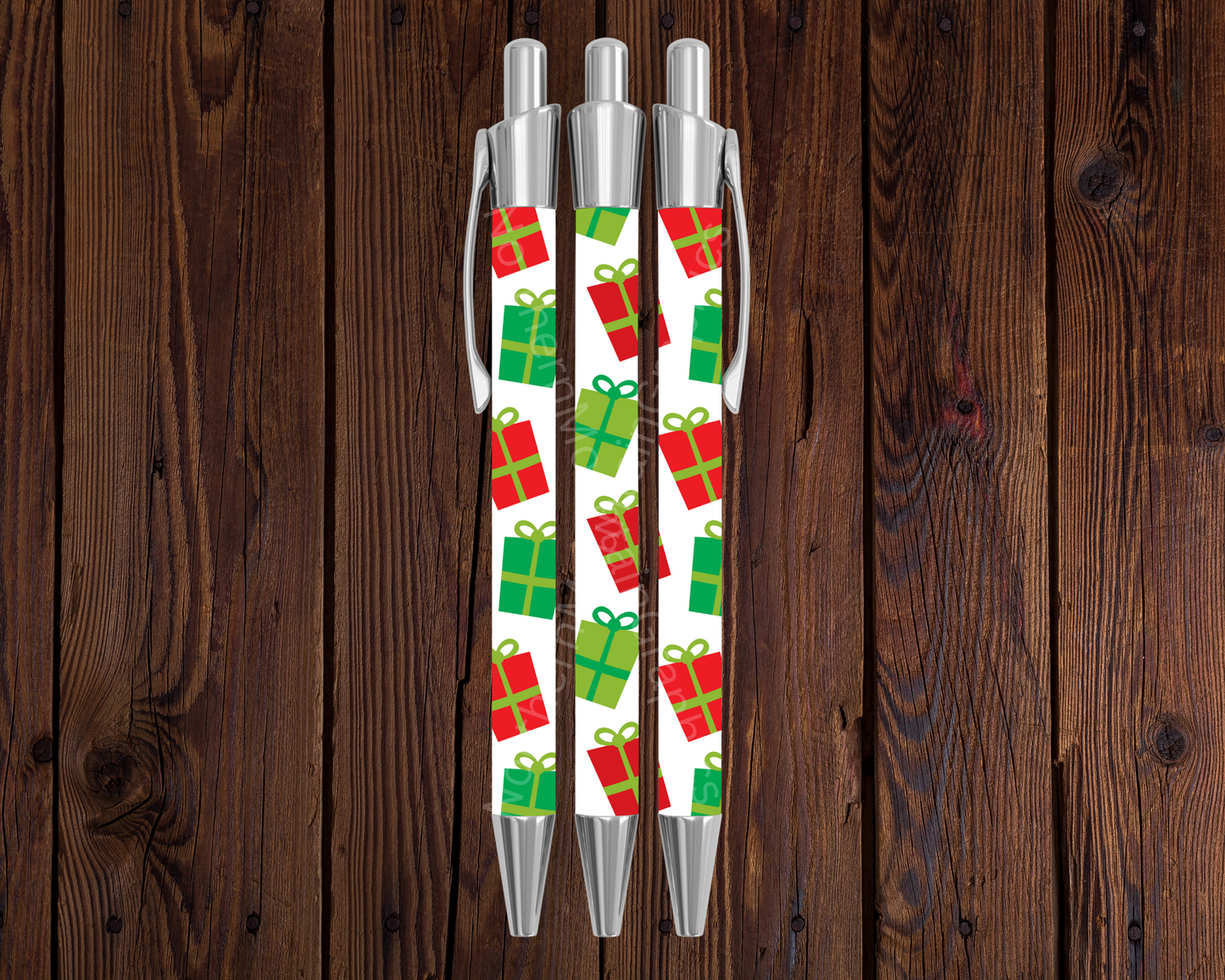 Colorful Gift Boxes Christmas Pen