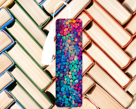 Sparkling Rainbow Stone Bookmark