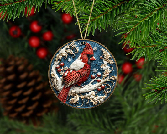 Gingerbread Village Christmas Ornament