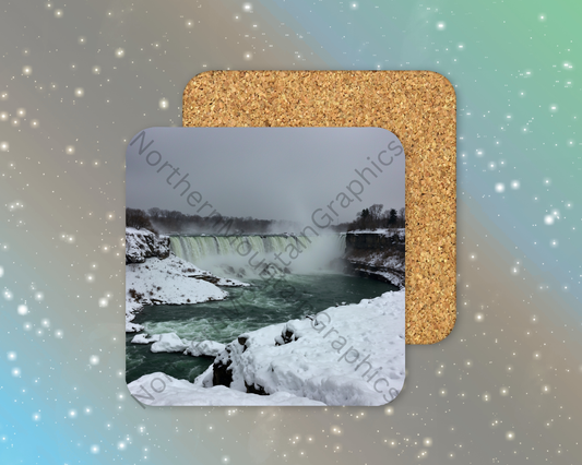 Niagara Falls in Winter Winter Square Coaster