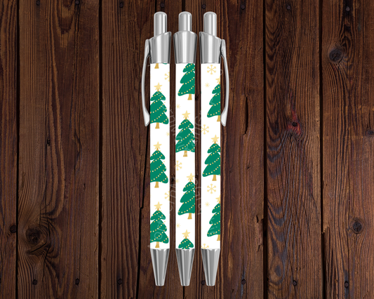 Christmas Tree Pattern Christmas Pen
