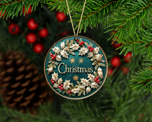 Christmas Wreath Christmas Ornament