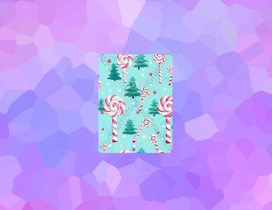 Candy Canes and Trees Christmas Air Freshener