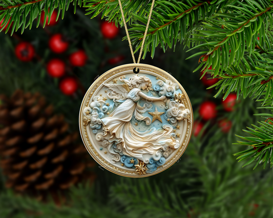 Heavenly Star Guardian Christmas Ornament