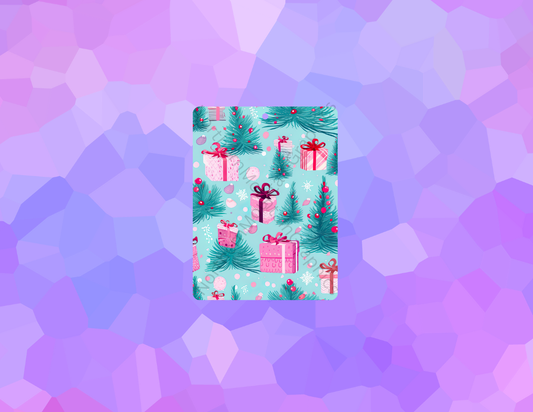 Pink Gifts and Pines Christmas Air Freshener