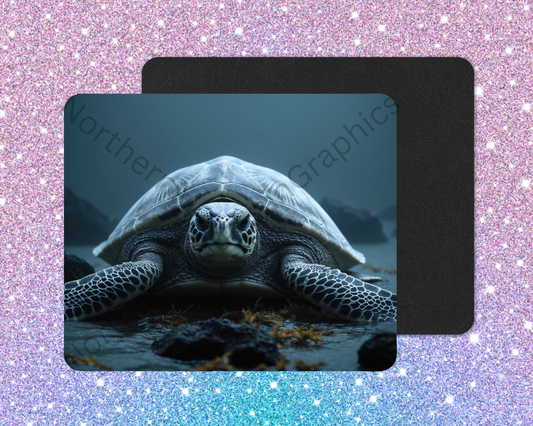 Still Tide Sea Turtle Mouse Pad