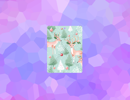 Reindeer and Christmas Trees Christmas Air Freshener