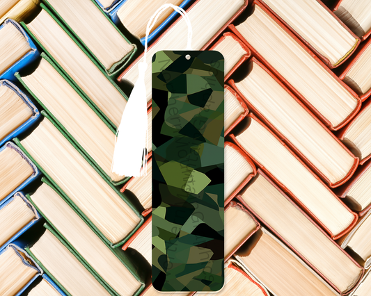 Deep Forest Hunter Camo Bookmark