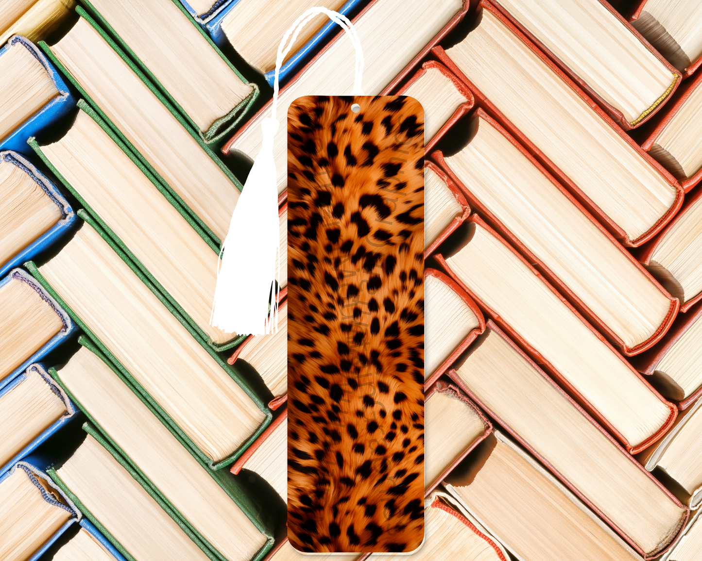 Golden Fur Leopard Bookmark