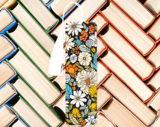 Retro Garden Pop Bookmark