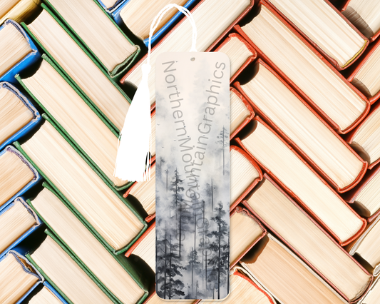 Silent Mist Forest Bookmark