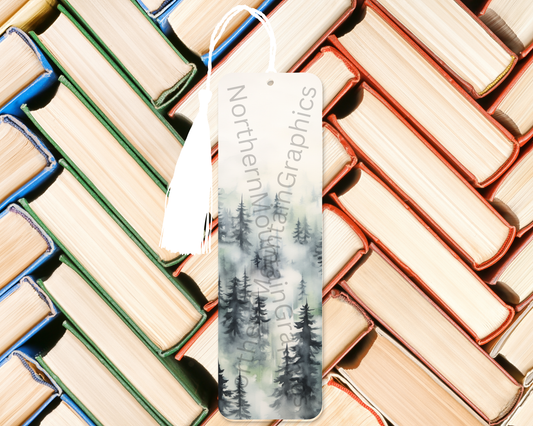 Foggy Pine Valley Bookmark