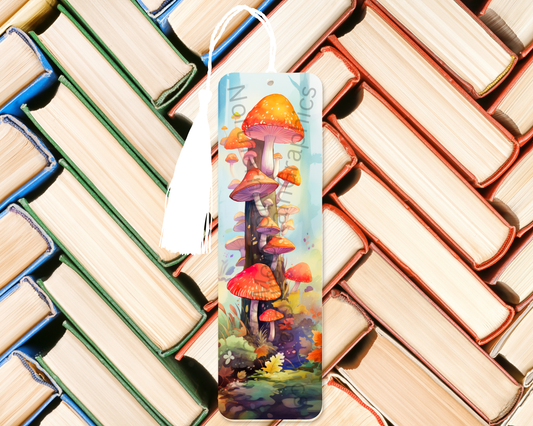Enchanted Mushroom Spire Bookmark