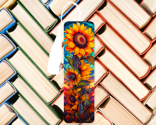 Solar Bloom Tower Bookmark