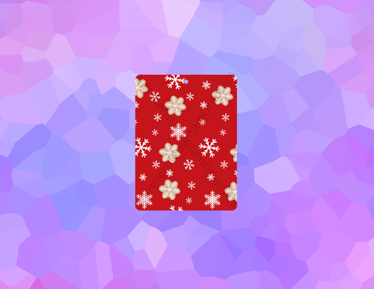 Gingerbread Snowflake Christmas Air Freshener