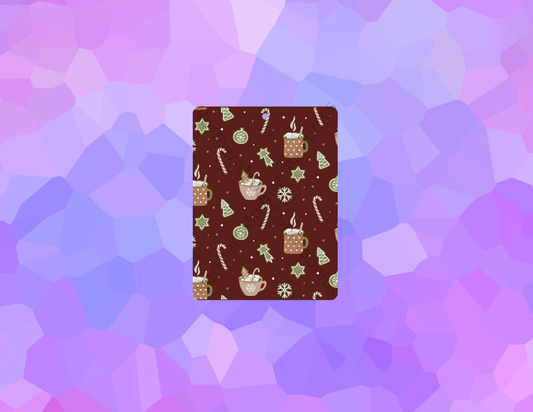 Hot Cocoa Christmas Pattern Christmas Air Freshener