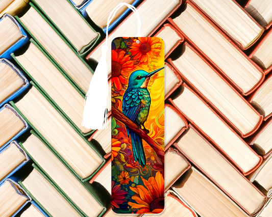 Sunfire Hummingbird Bookmark