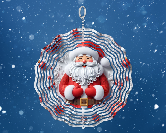 Santa Claus Wind Spinner