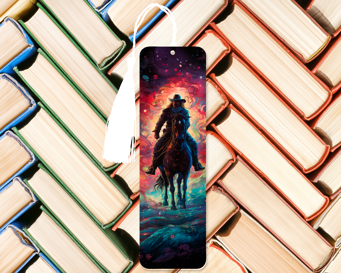 Cosmic Cowboy Ride Bookmark